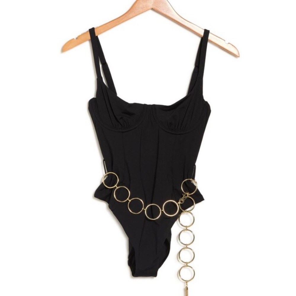 We Wore What Danielle 3.0 Bustier Swimsuit